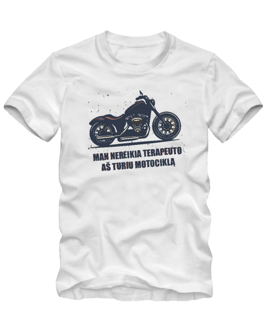 Marškinėliai Aš turiu motociklą